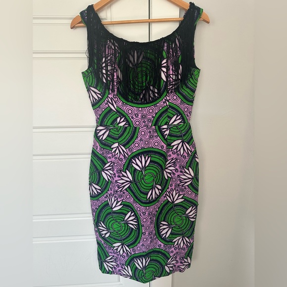 African Print Dress - Picture 4 of 9